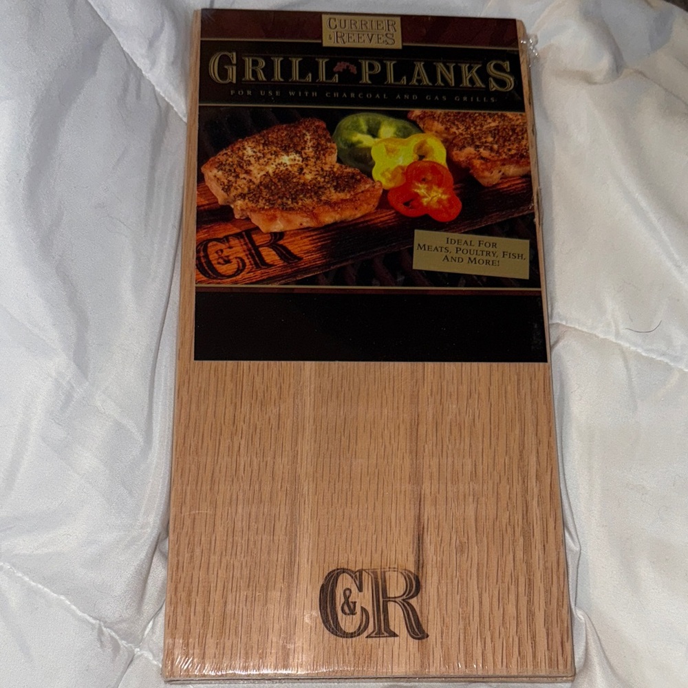 2 Grill Planks for BBQ - New